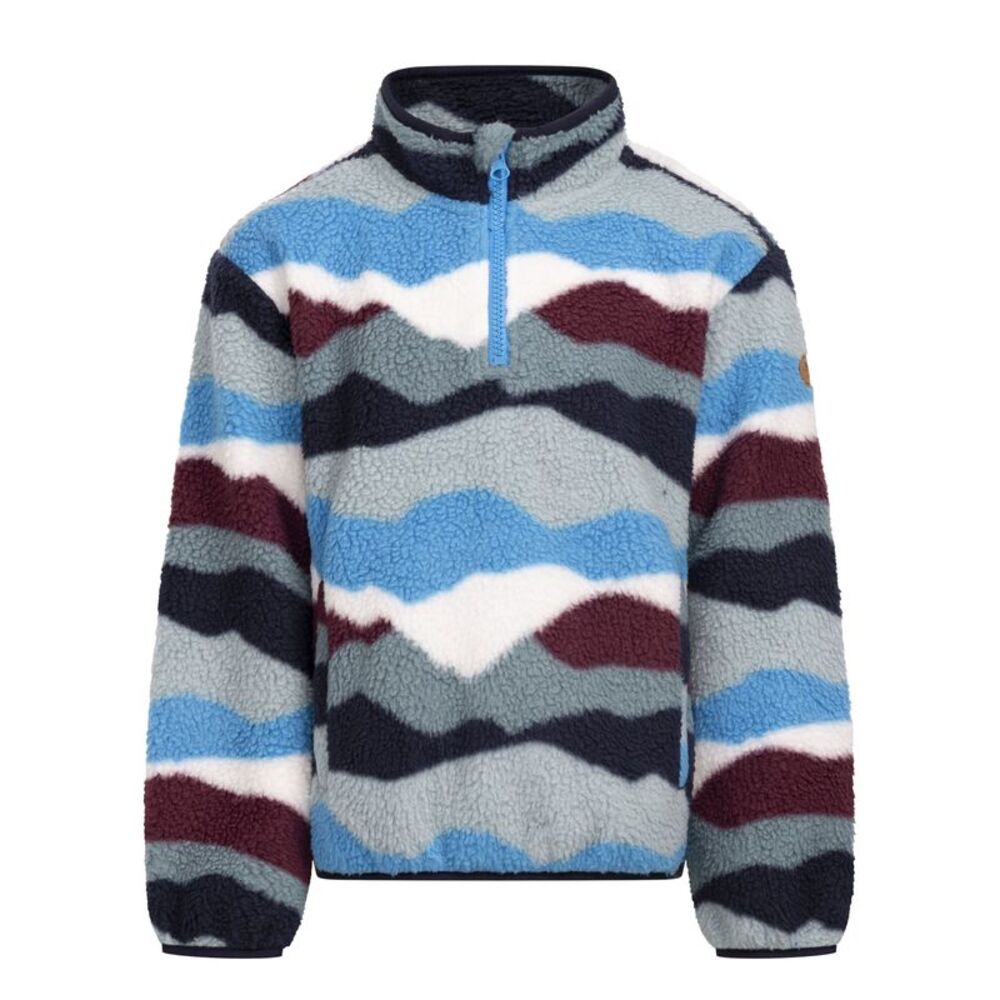 Trespass Childrens/Kids Ovie Half Zip Fleece Top / Cobalt